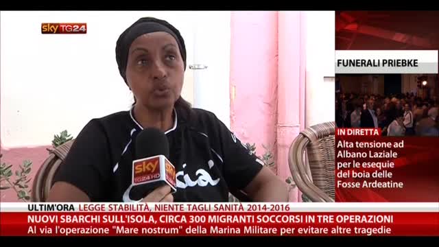 Immigrazione Lampedusa, le parole di Alganesc Fessaha