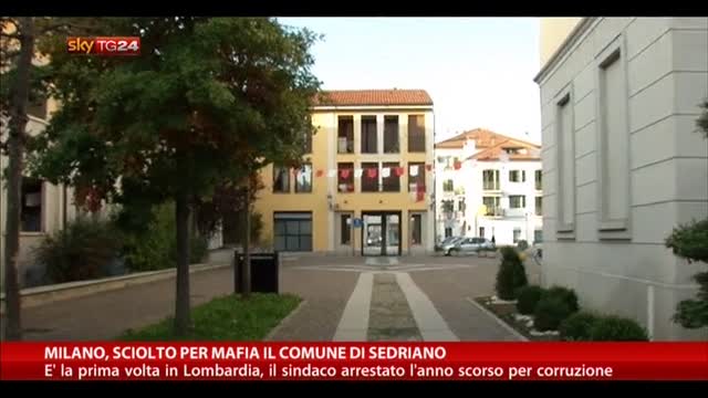 Milano, sciolto per mafia il comune di Sedriano