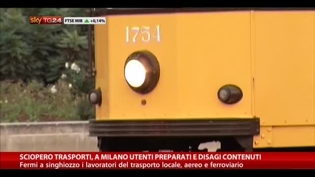 Sciopero trasporti, a Milano i disagi rimangono contenuti