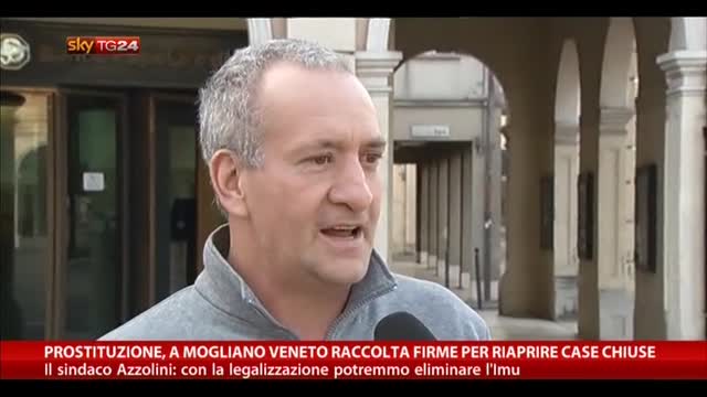 Mogliano Veneto, raccolta firma per riaprire le case chiuse