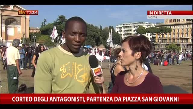 Manifestazione Roma, parla Soumahoro