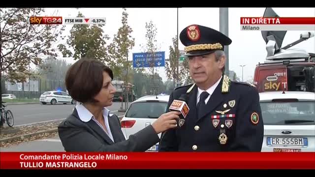 Incidente Milano, parla il comandante dei vigili urbani
