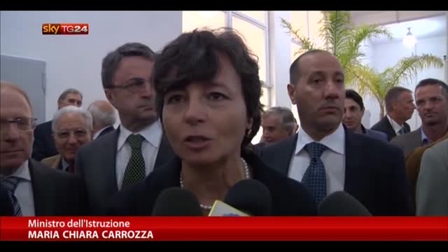 Il Ministro Carrozza contestato da studenti in Calabria