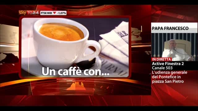 Un caffè con...Pier Paolo Baretta