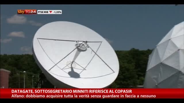 Datagate, sottosegretario Minniti riferisce al Copasir