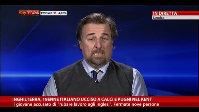 Inghilterra, aggiornamenti sull'italiano ucciso nel Kent