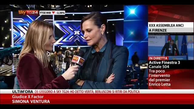 X Factor, domani al via la gara: intervista a Simona Ventura
