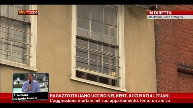 Ragazzo italiano ucciso nel Kent, accusati 4 lituani