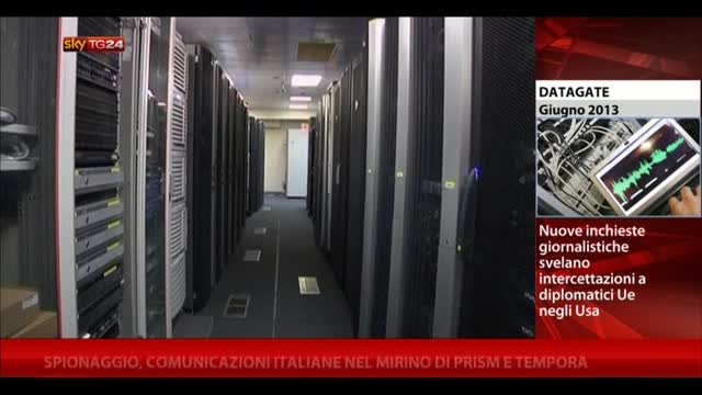 Spionaggio, le comunicazioni italiane nel mirino