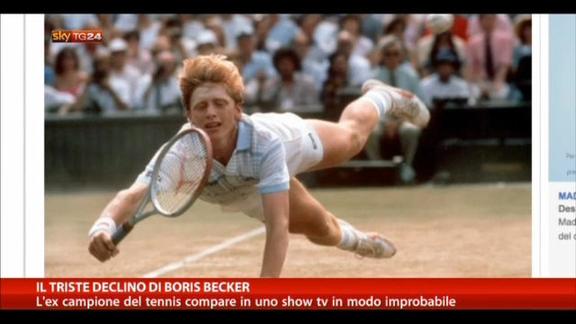 Il triste declino di Boris Becker