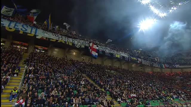 Inter-Verona, striscione polemico dai tifosi nerazzurri