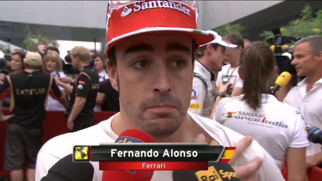 Alonso: "Nessun rimpianto, complimenti ai migliori"