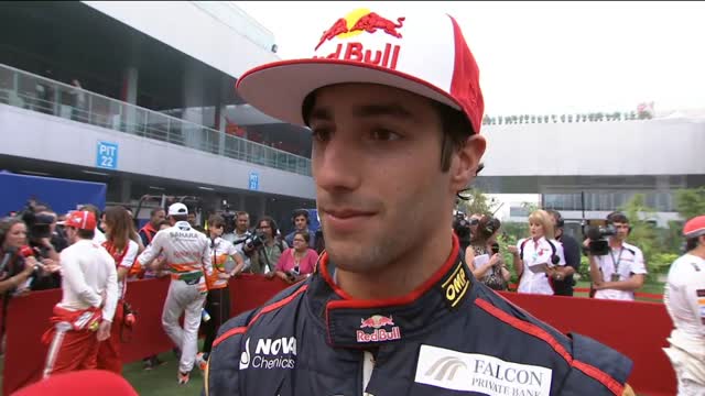 GP India, Ricciardo: "Contento per quanto fatto oggi"