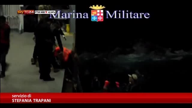 Migranti, 199 soccorsi Marina Militare a sud di Lampedusa