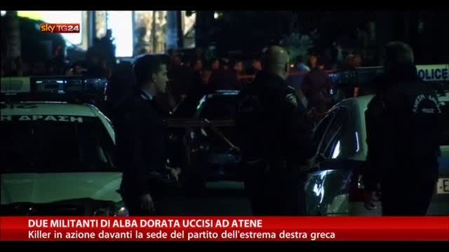 Due militanti di Alba Dorata uccisi ad Atene