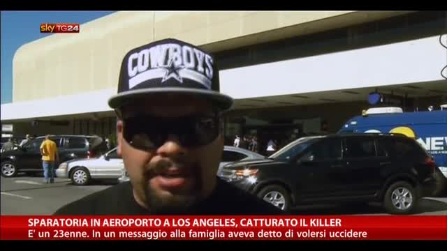 Sparatoria in aereoporto a Los Angeles, catturato il killer