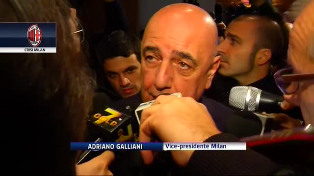 Galliani: "Critiche? Ho parlato con Berlusconi, no comment"