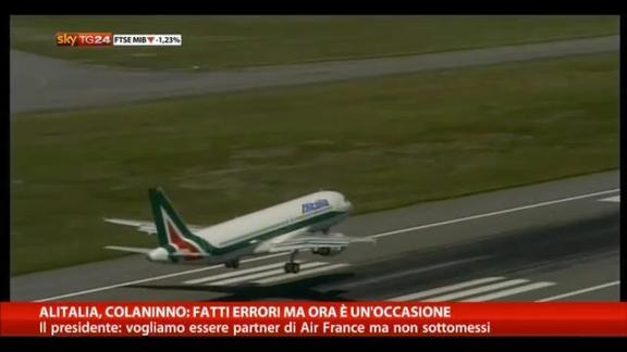 Alitalia, Colaninno: fatti errori ma ora è un'occasione