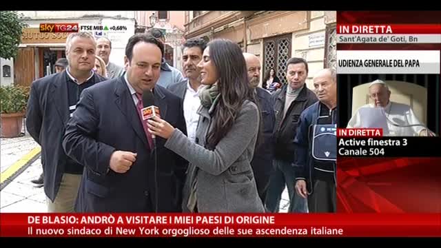 Elezioni De Blasio, intervista a Carmine Valentino