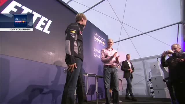 Vettel, festa RedBull: "Sono ambizioso, voglio vincere"