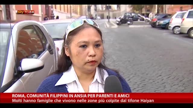 Roma, comunità filippina in ansia per parenti e amici