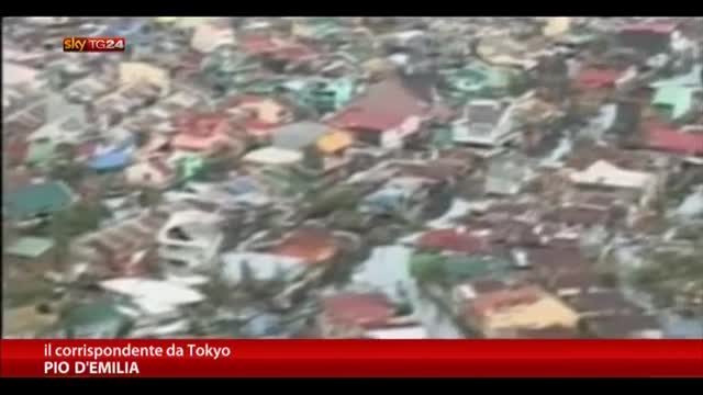 Tifone Haiyan,Filippine travolte:si temono migliaia di morti