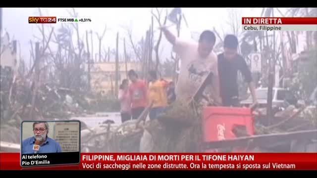 Filippine, il racconto dell'inviato di Sky TG24