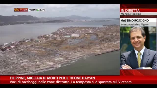 Tifone Haiyan, la testimonianza di Massimo Roscigno