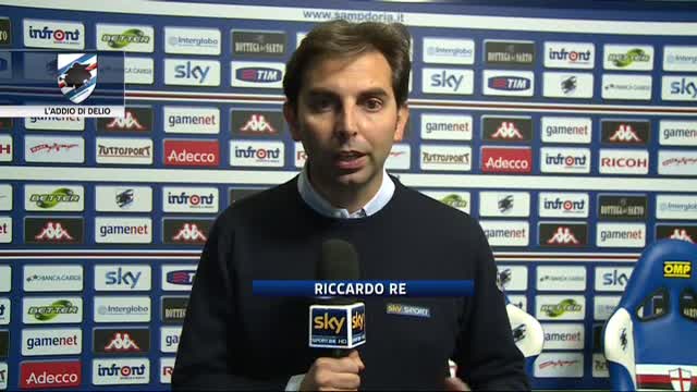 Sampdoria, l'addio di Delio Rossi