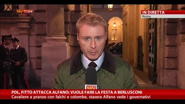 Pdl, Fitto attacca Alfano: vuole fare la festa a Berlusconi