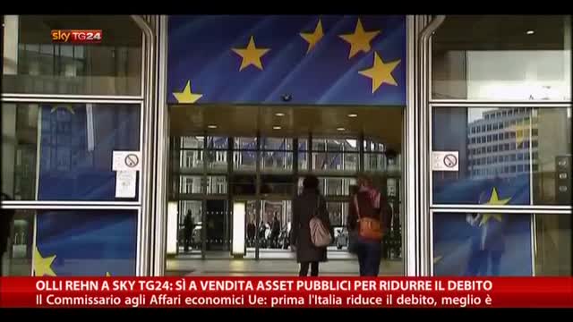 Olli Rehn: Sì a vendita asset pubblici per ridurre debito