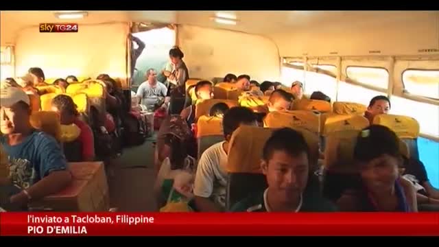 Filippine, gli aiuti umanitari non sono ancora arrivati