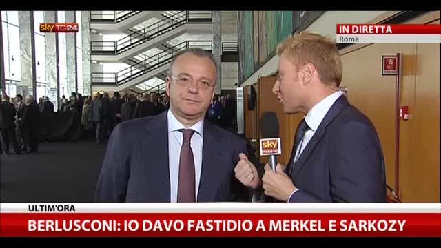 Rotondi: mi aspettavo questo discorso politico da Berlusconi