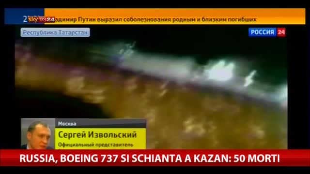 Russia, Boeing 737 si schianta a Kazan: 50 morti