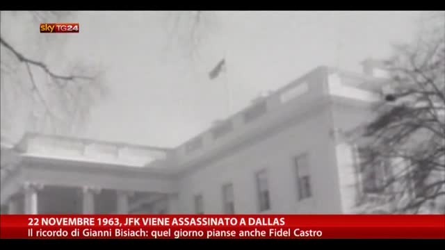 22 novembre 1963, JFK viene assassinato a Dallas