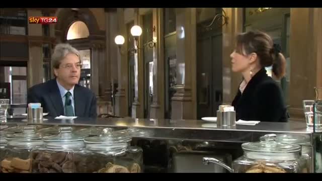 Un caffè con... Paolo Gentiloni