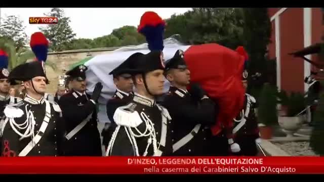 I funerali di Raimondo D'Inzeo, leggenda dell'equitazione