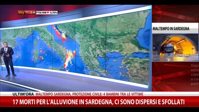 Meteo: la situazione in Sardegna