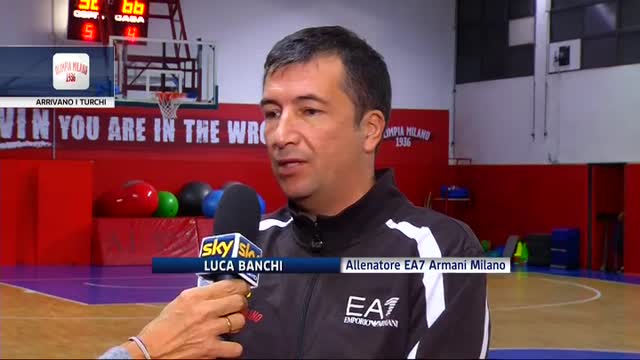 Basket: Luca Banchi, allenatore Armani Milano