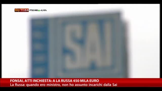 Fonsai, atti inchiesta: a La Russa 450 mila euro