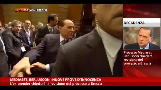 Mediaset, Berlusconi: nuove prove d'innocenza