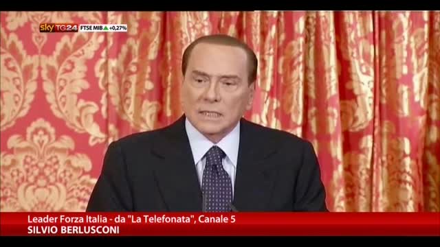 Berlusconi: nè passi indietro, nè salvacondotti
