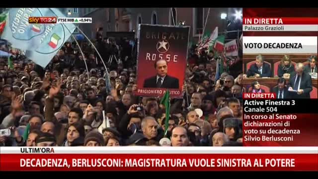 Decadenza: discorso Berlusconi, 2a parte