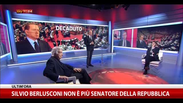 Decadenza Berlusconi,intervista al nuovo senatore Di Giacomo