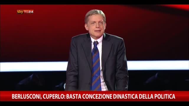 Confronto PD: le risposte di Cuperlo su Berlusconi