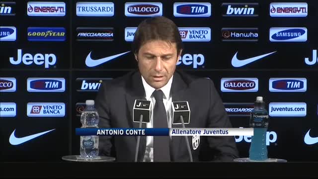 Juventus, Conte: "Vietato distrarsi"