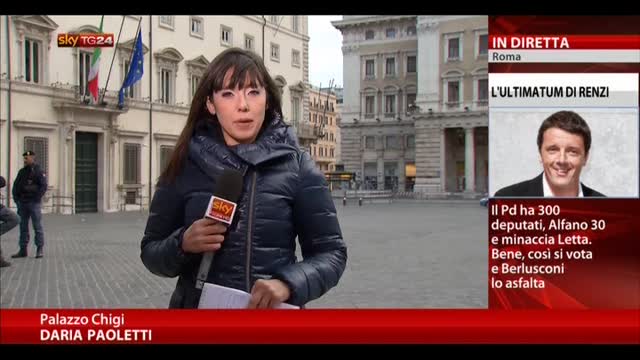 Governo, ultimatum di Renzi a Letta: senza riforme PD lascia
