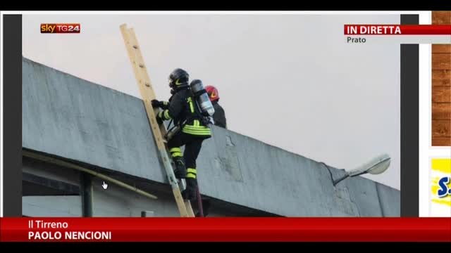 Incendio in fabbrica a Prato, un morto e tre ustionati