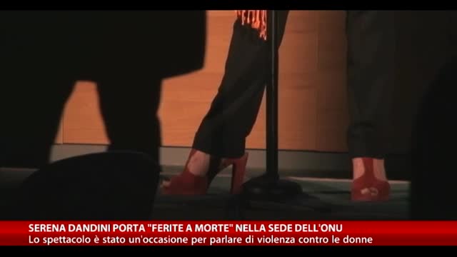 Serena Dandini porta "Ferite a morte" nella sede dell'ONU