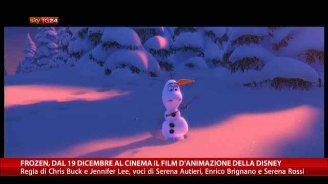 Frozen, dal 19 dicembre il film d'animazione della Disney